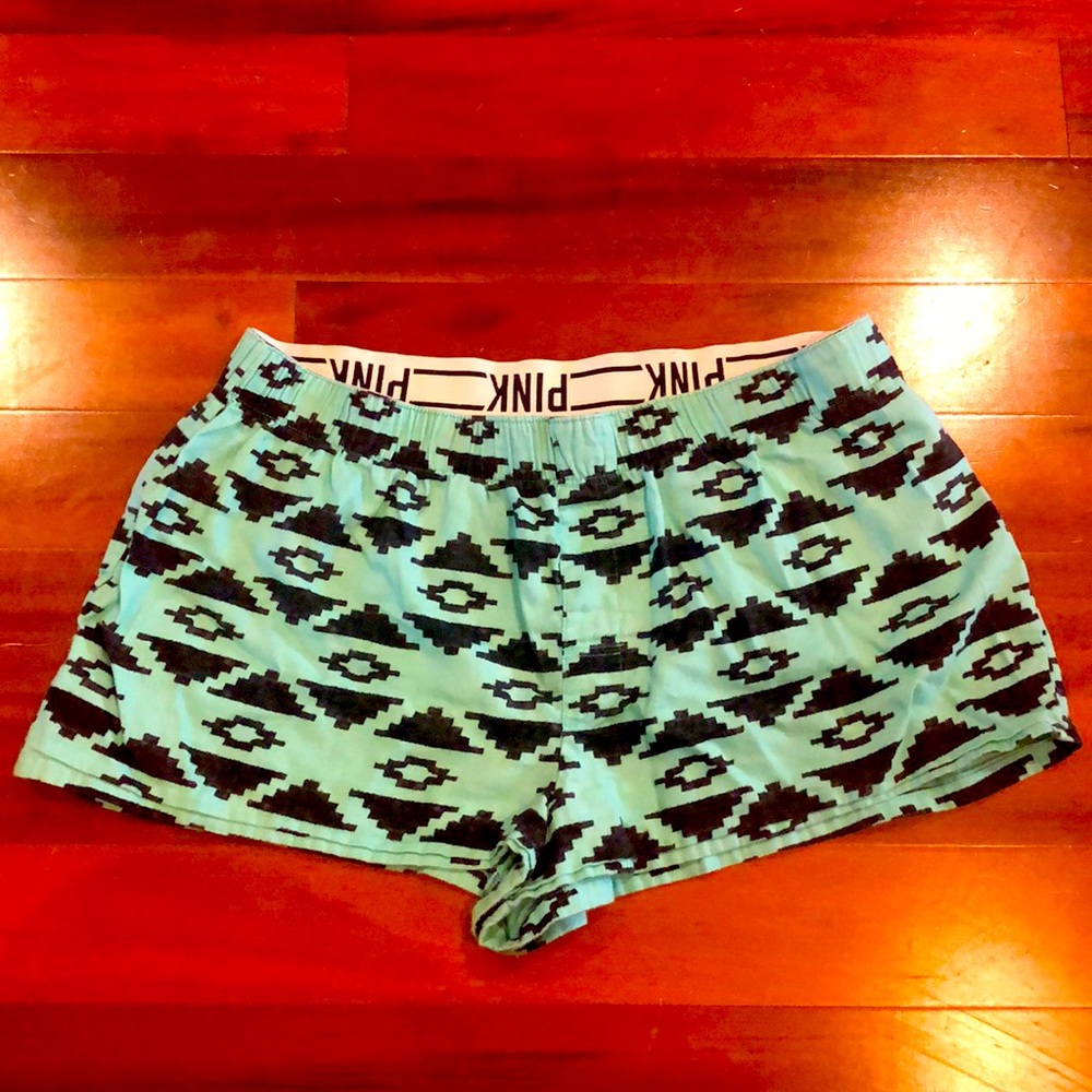 Print Pajama Shorts